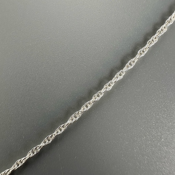 Sterling Silver Clavicle Heart Necklace - Picture 6 of 14